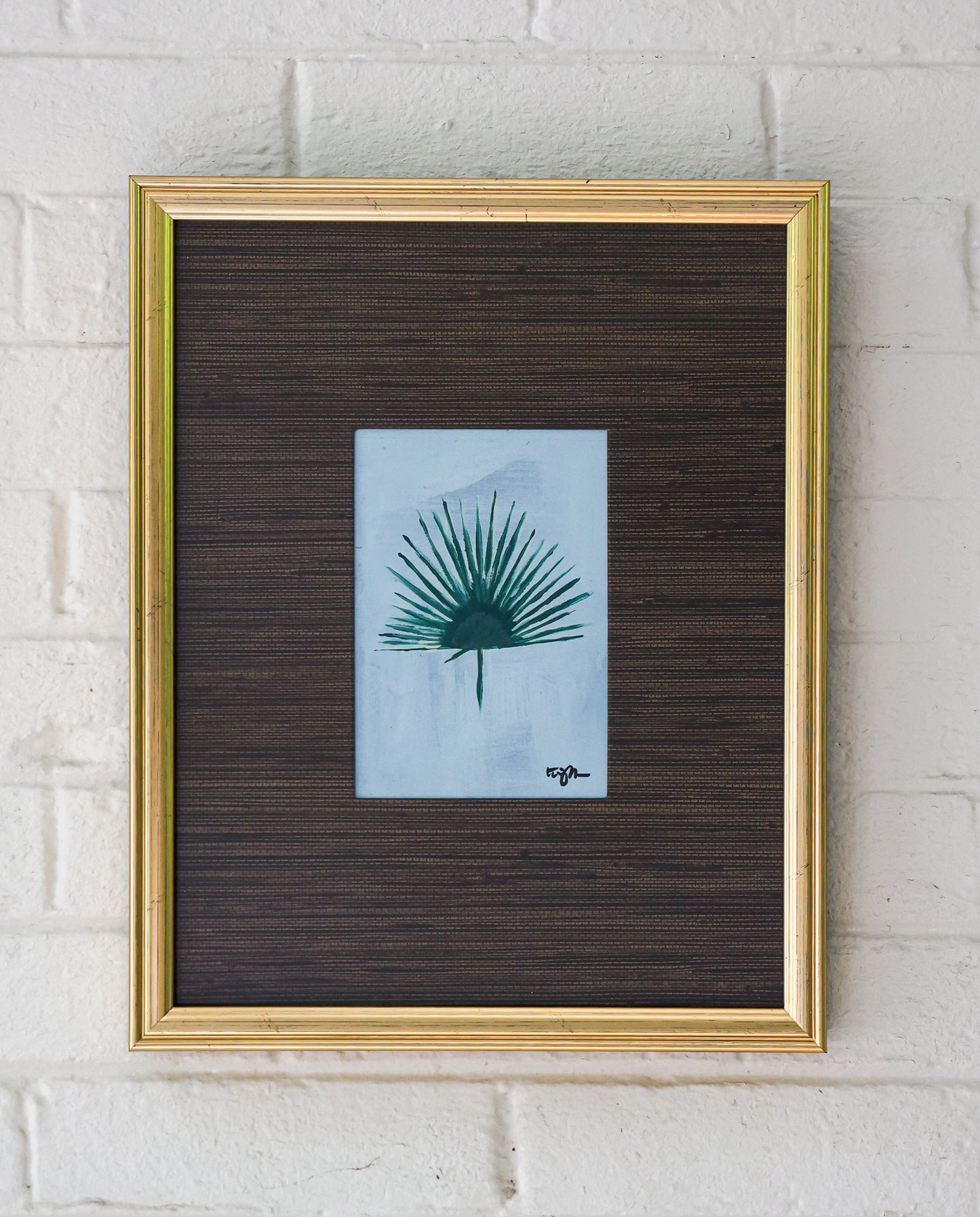 Fenwick Series – Original Acrylic Palm Studies by Tierney Gordon