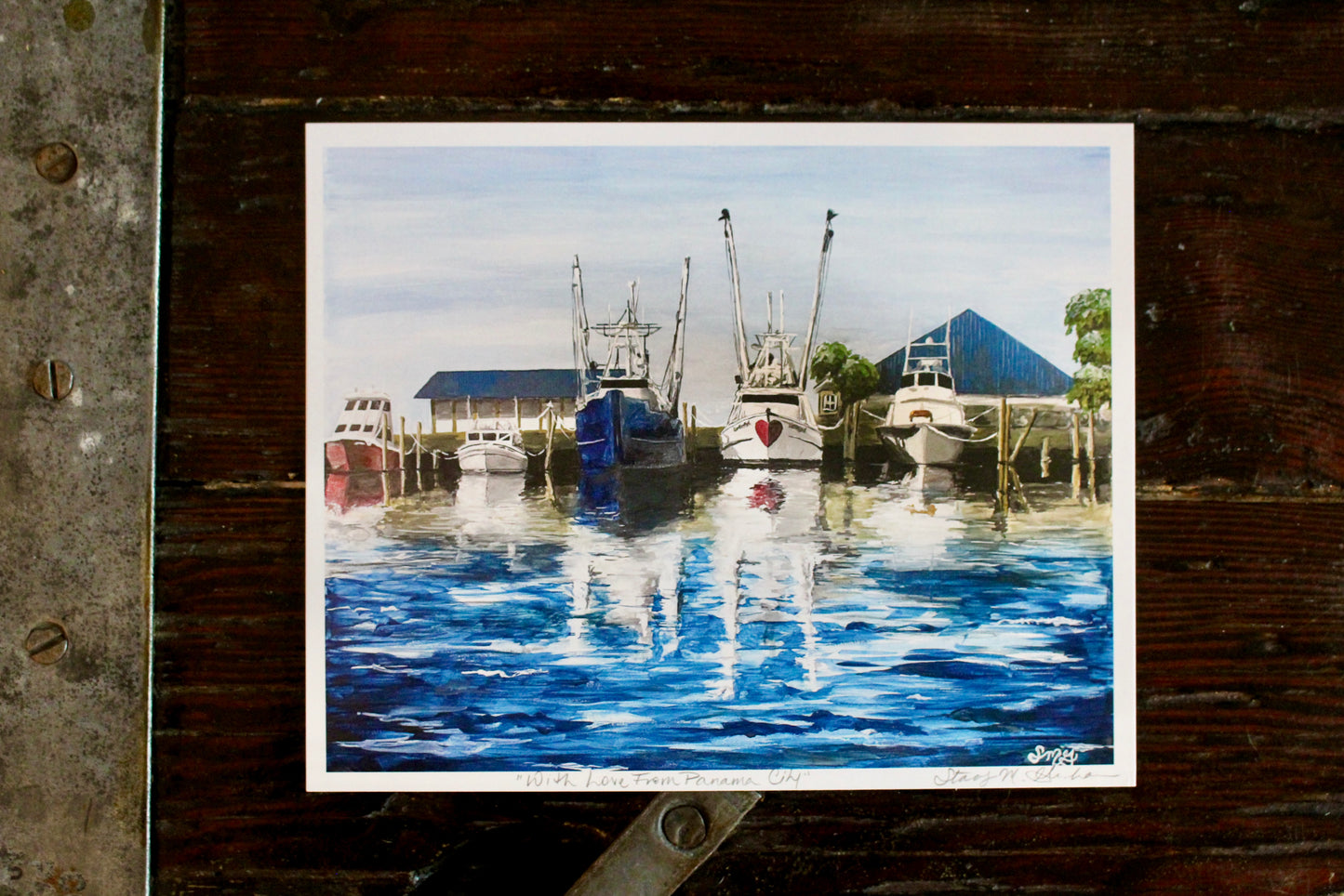 With Love From Panama City - Print - by Stacy Graham