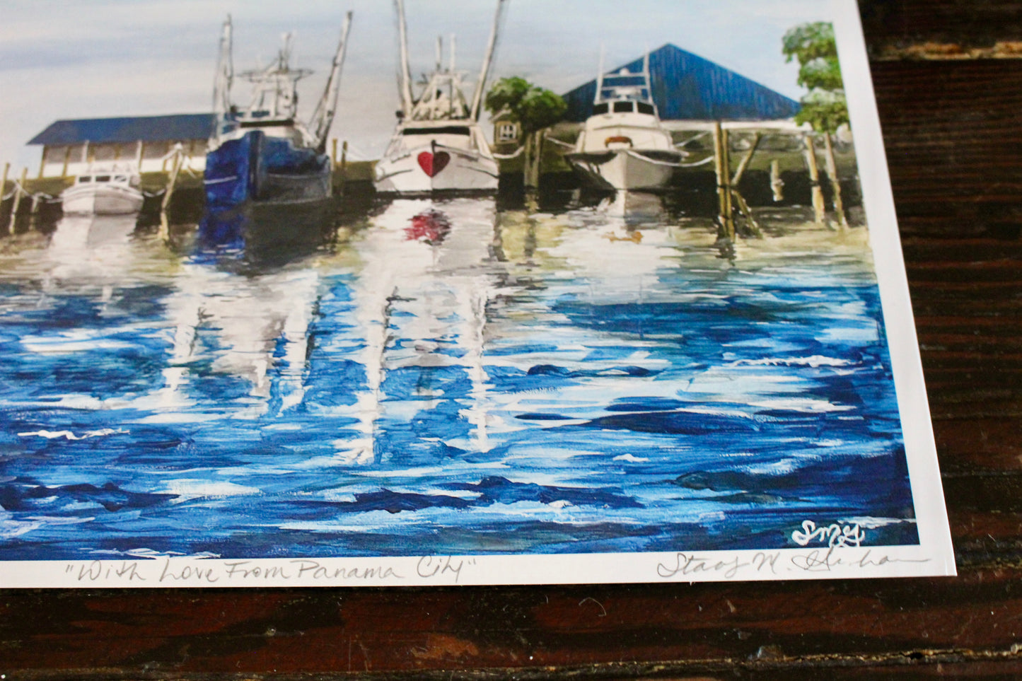 With Love From Panama City - Print - by Stacy Graham
