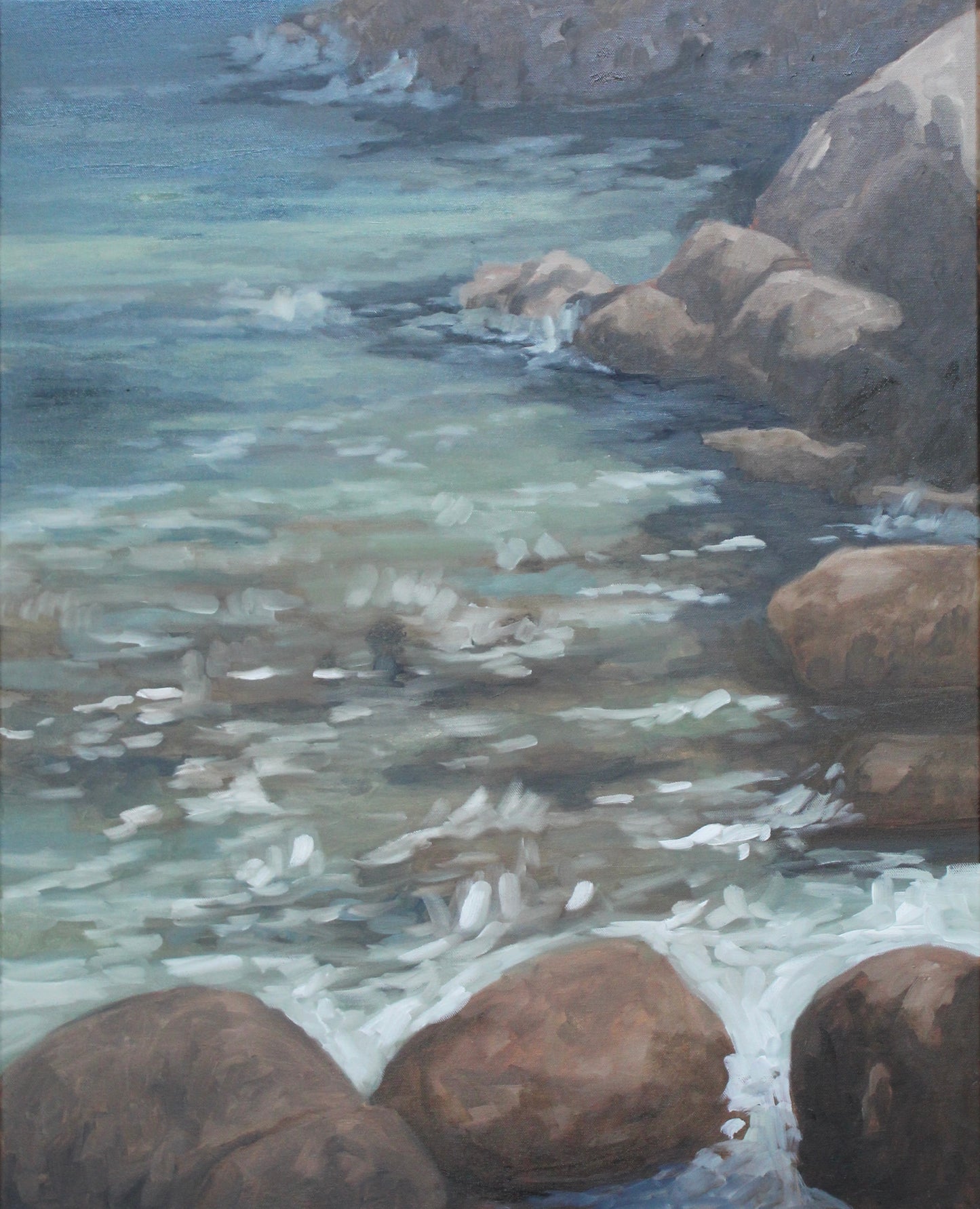 The Salt Lingered In The Air - by Kaitlin Kidd