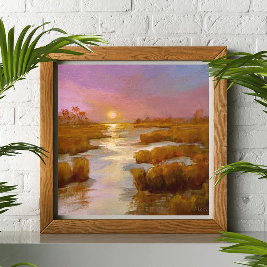 Marsh Glow - Diane Larson