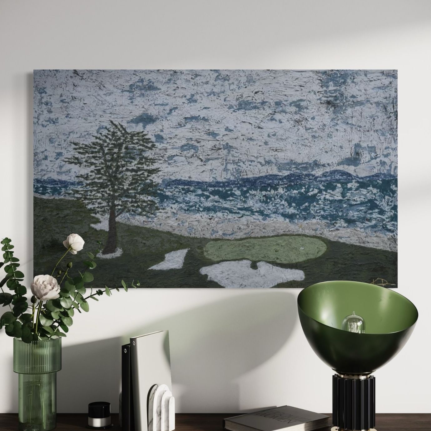 Cypress on 18 - Kim Daw