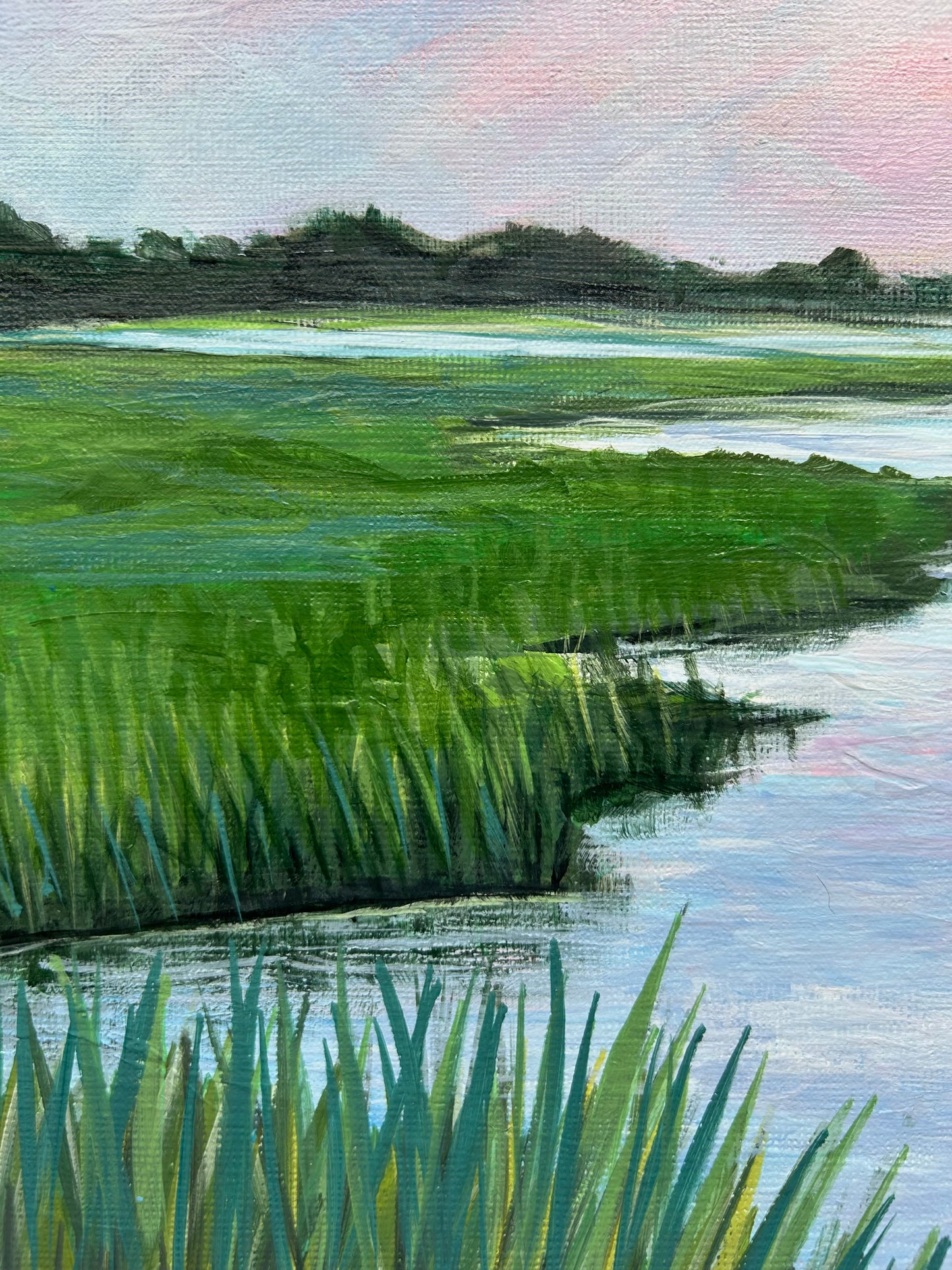 Sunrise Serenity / Melissa Lawrence / 8x10 / Framed / Acrylic on Paper