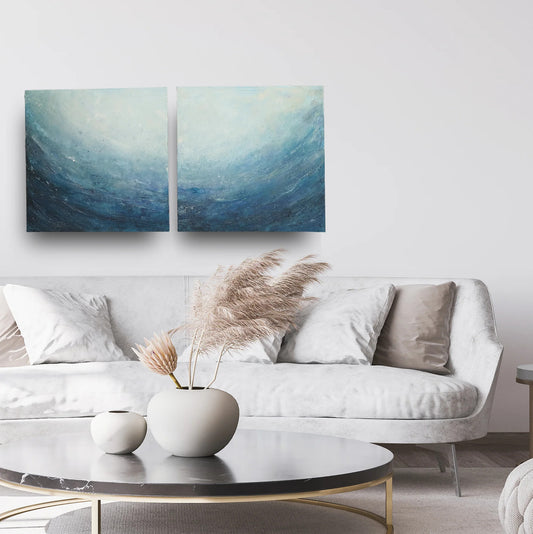 Glittering Waves - by Kate Shore