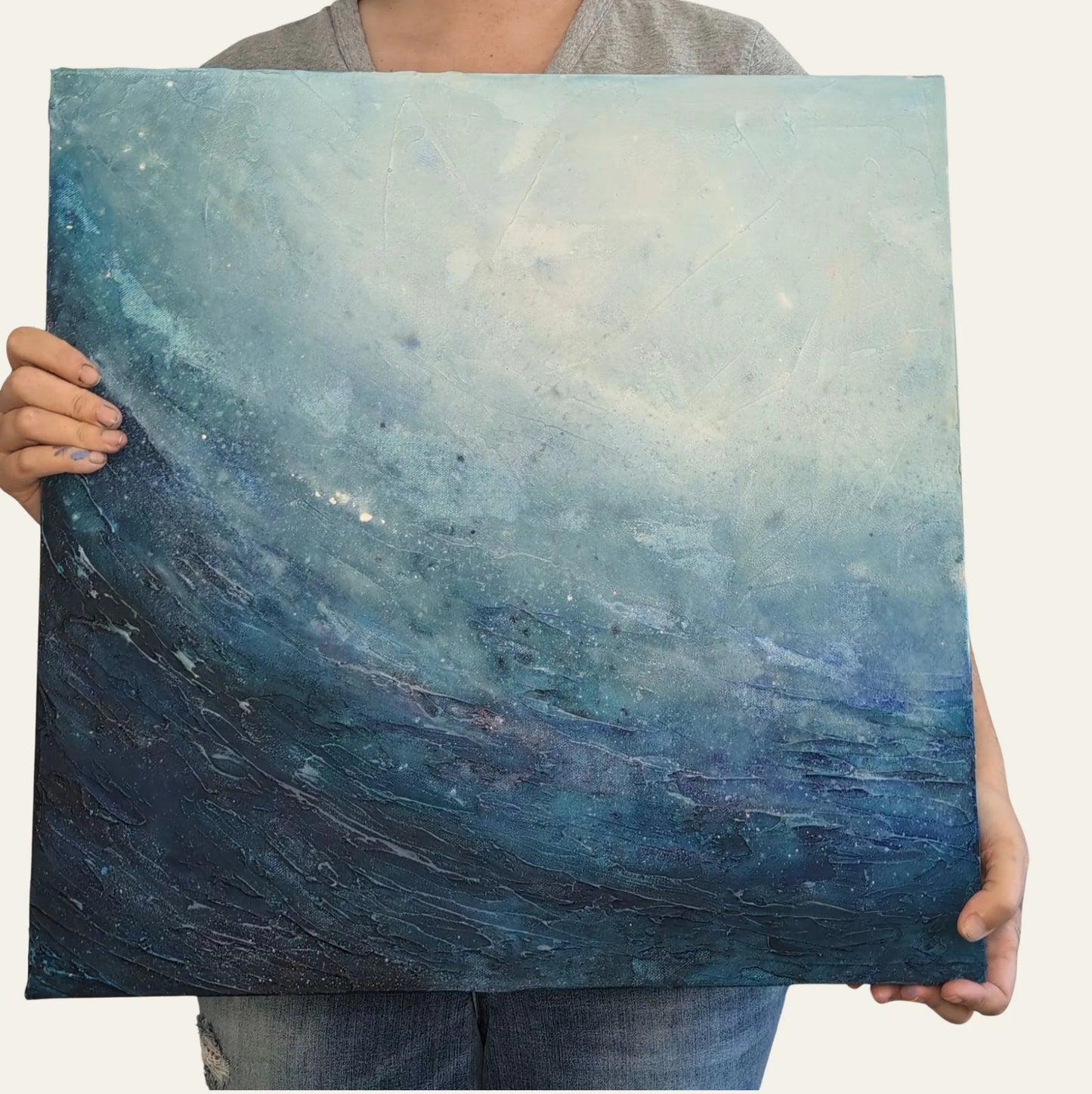 Glittering Waves - by Kate Shore