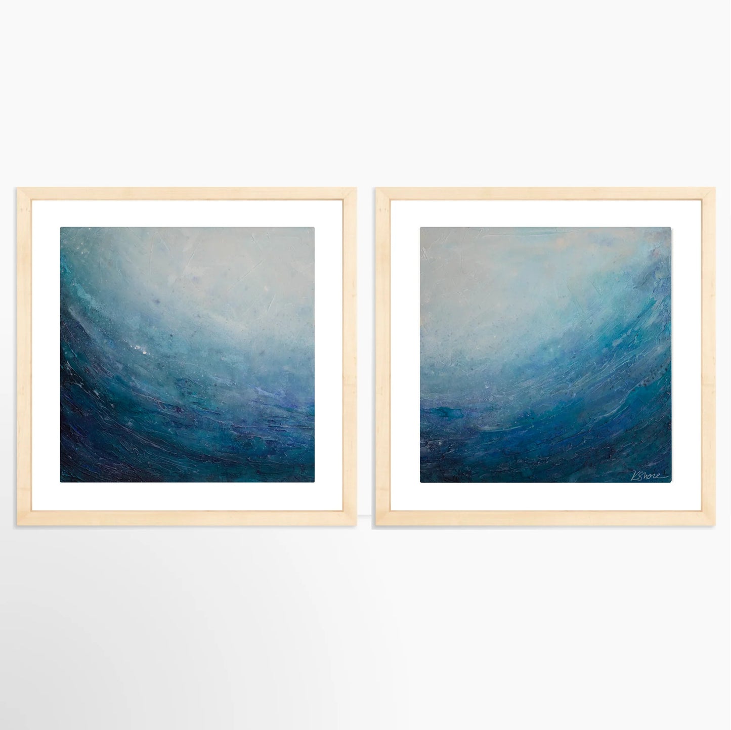 Glittering Waves - by Kate Shore