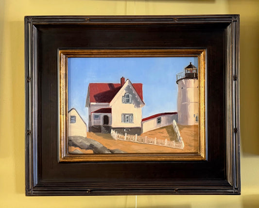 Nubble in Winter - by Debbie Mueller