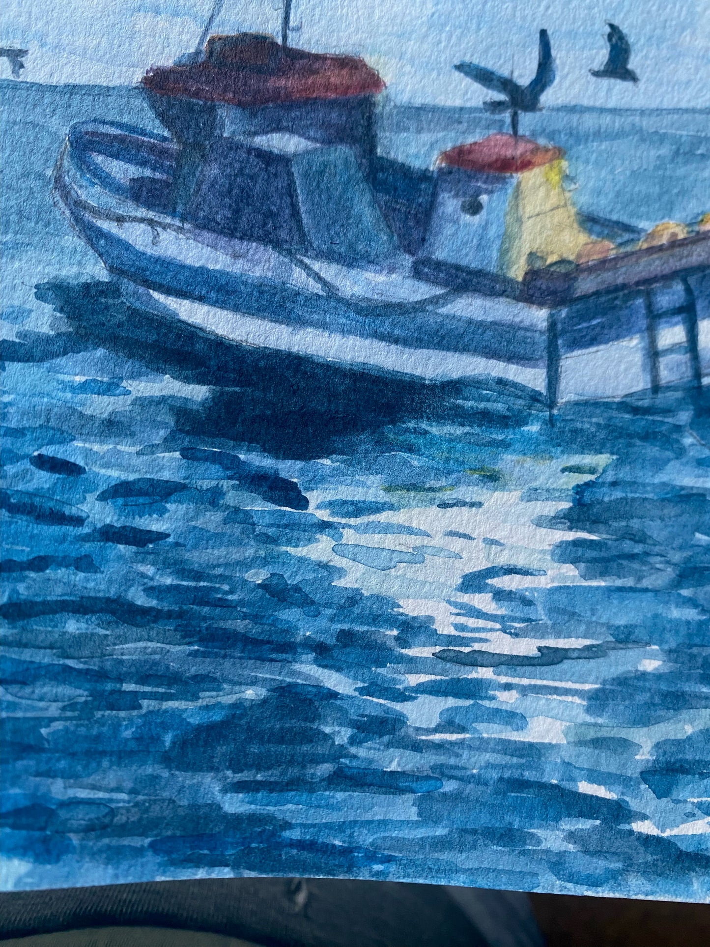 Fishing Boat - by Hannah Moore