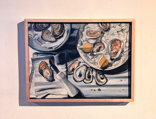 Oyster Still Life (Christmas Eve) - by Bryan Gorski