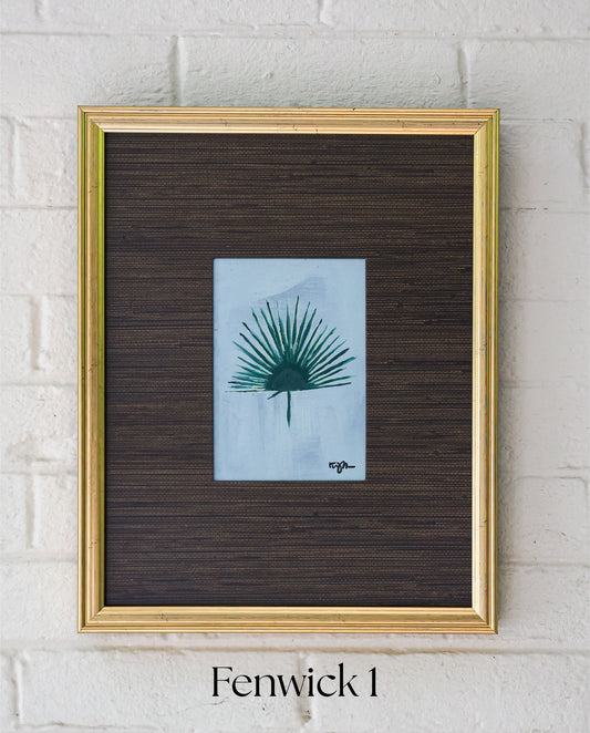 Fenwick Series – Original Acrylic Palm Studies by Tierney Gordon