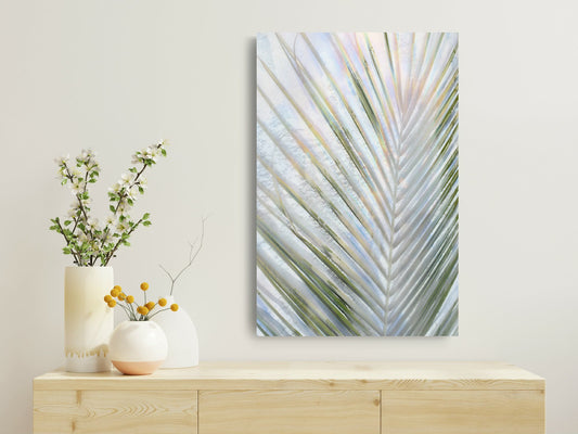 Pastel Palm Portrait / Charlotte Stevenson / 20x30 / Metal Photography Print