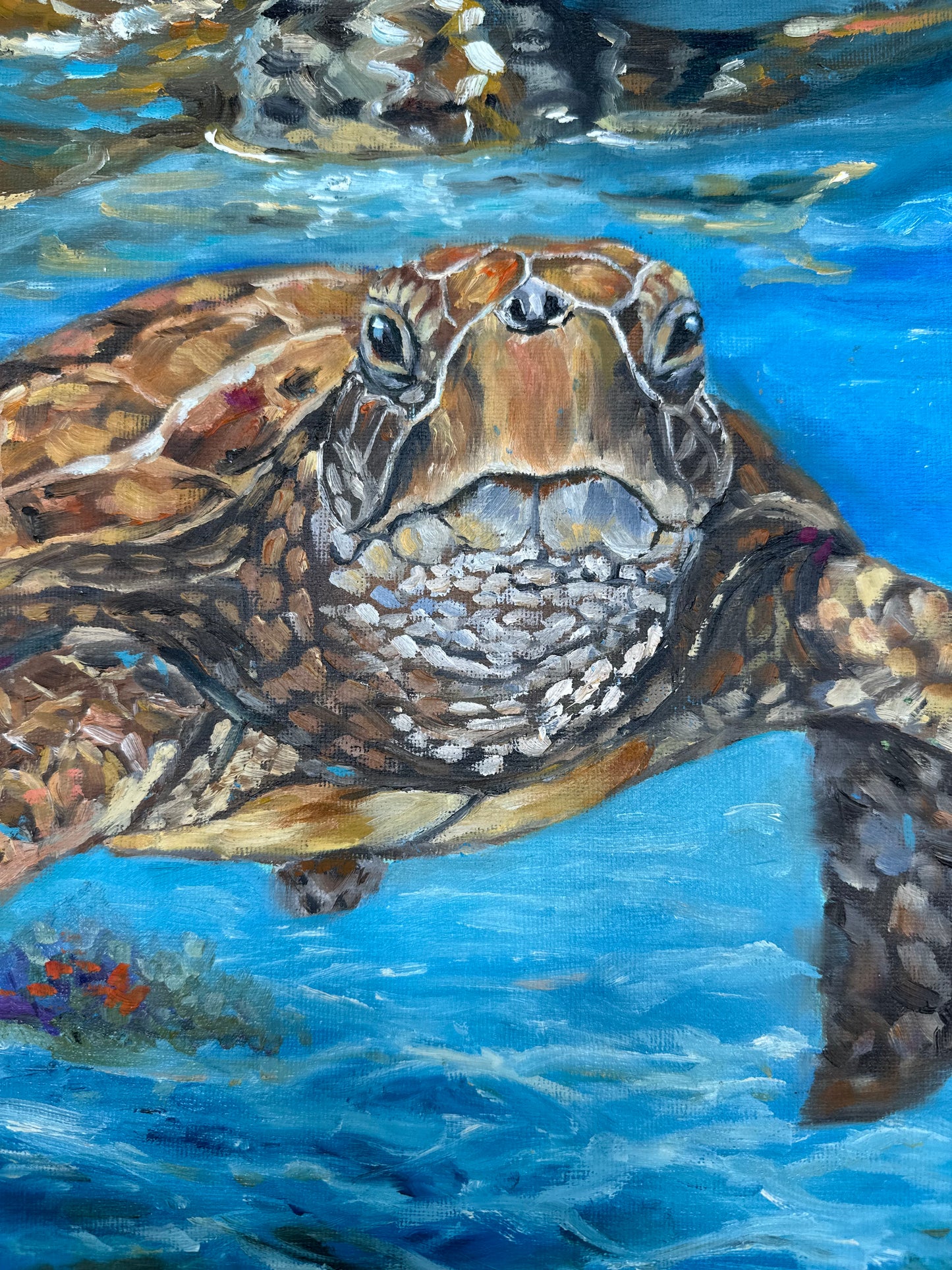 Between Two Worlds / Michelle Dalrymple / 16x20 / Framed / Oil on Canvas