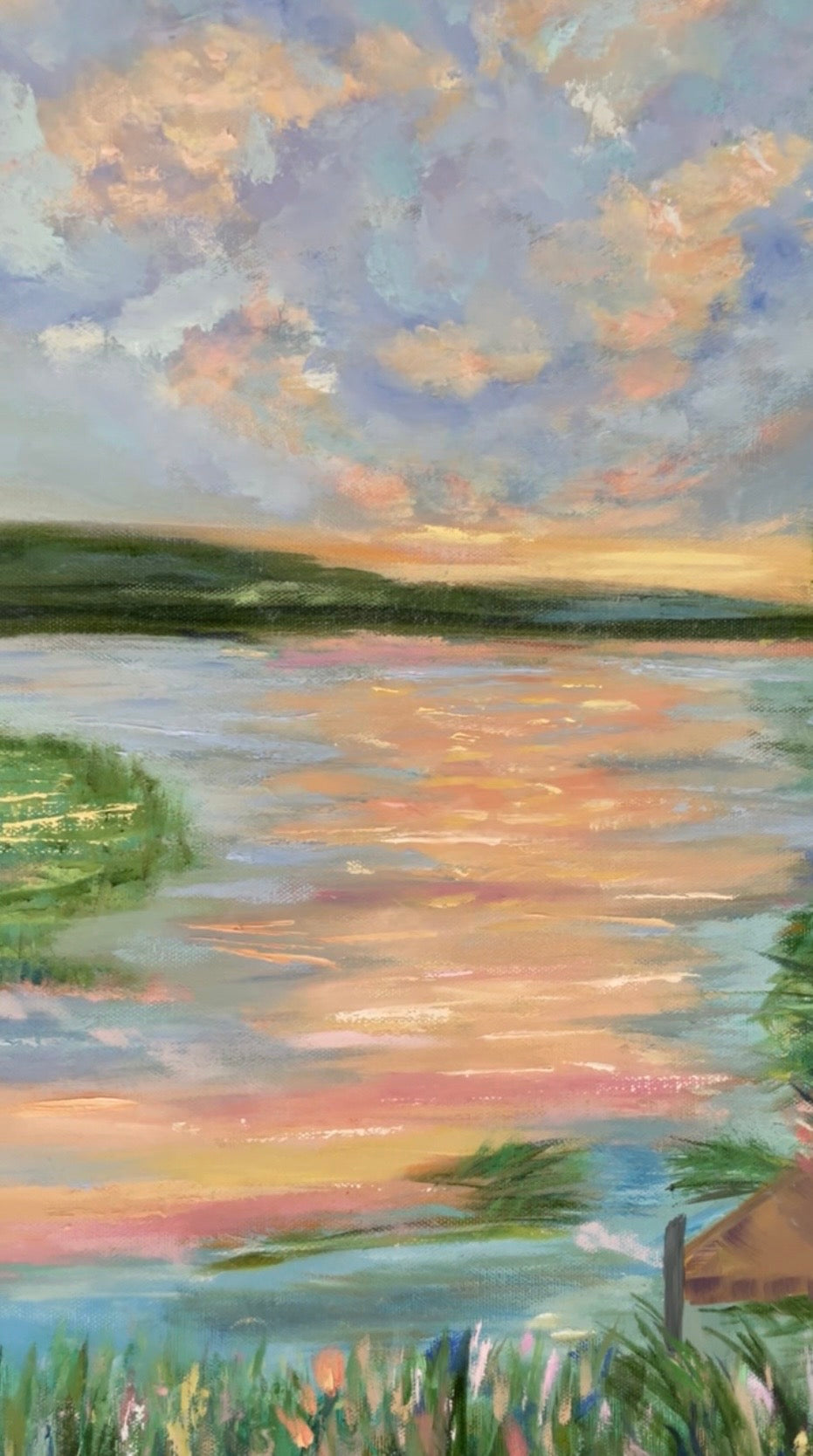 Whispers Over the Marsh / Alicia Colella / 30x30