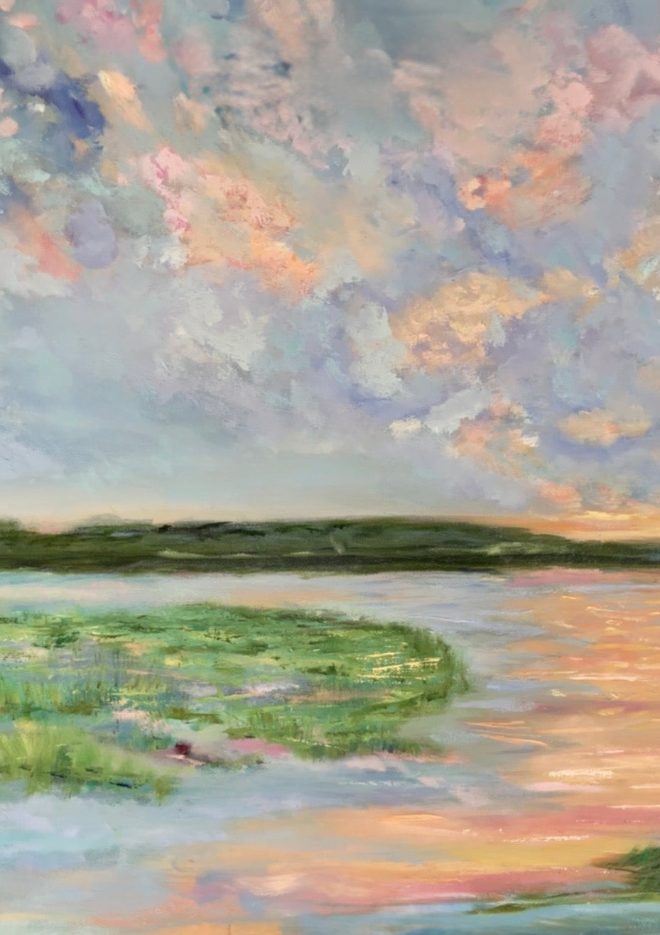 Whispers Over the Marsh / Alicia Colella / 30x30