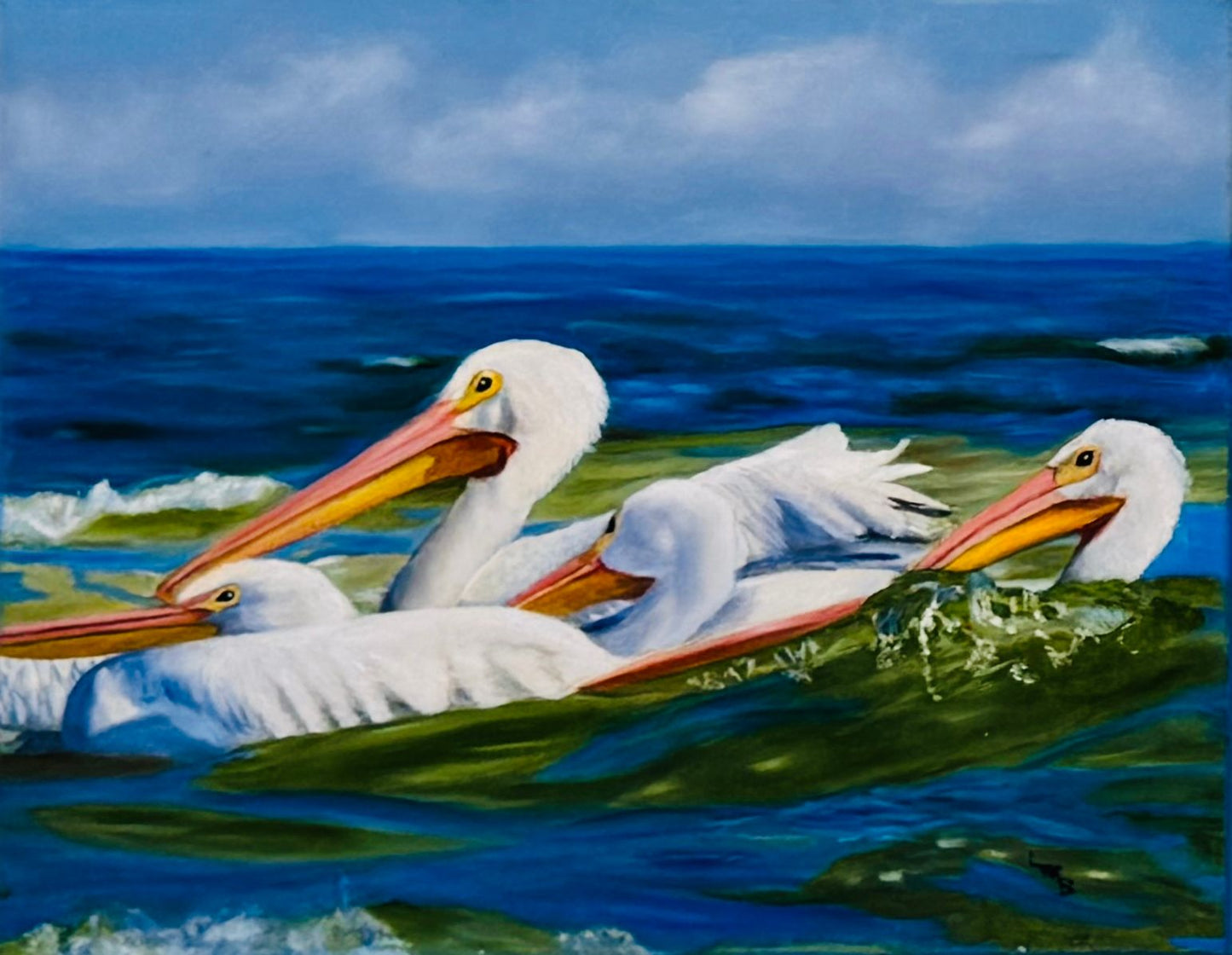 Surfing The Wave - by Laura Steinhauer