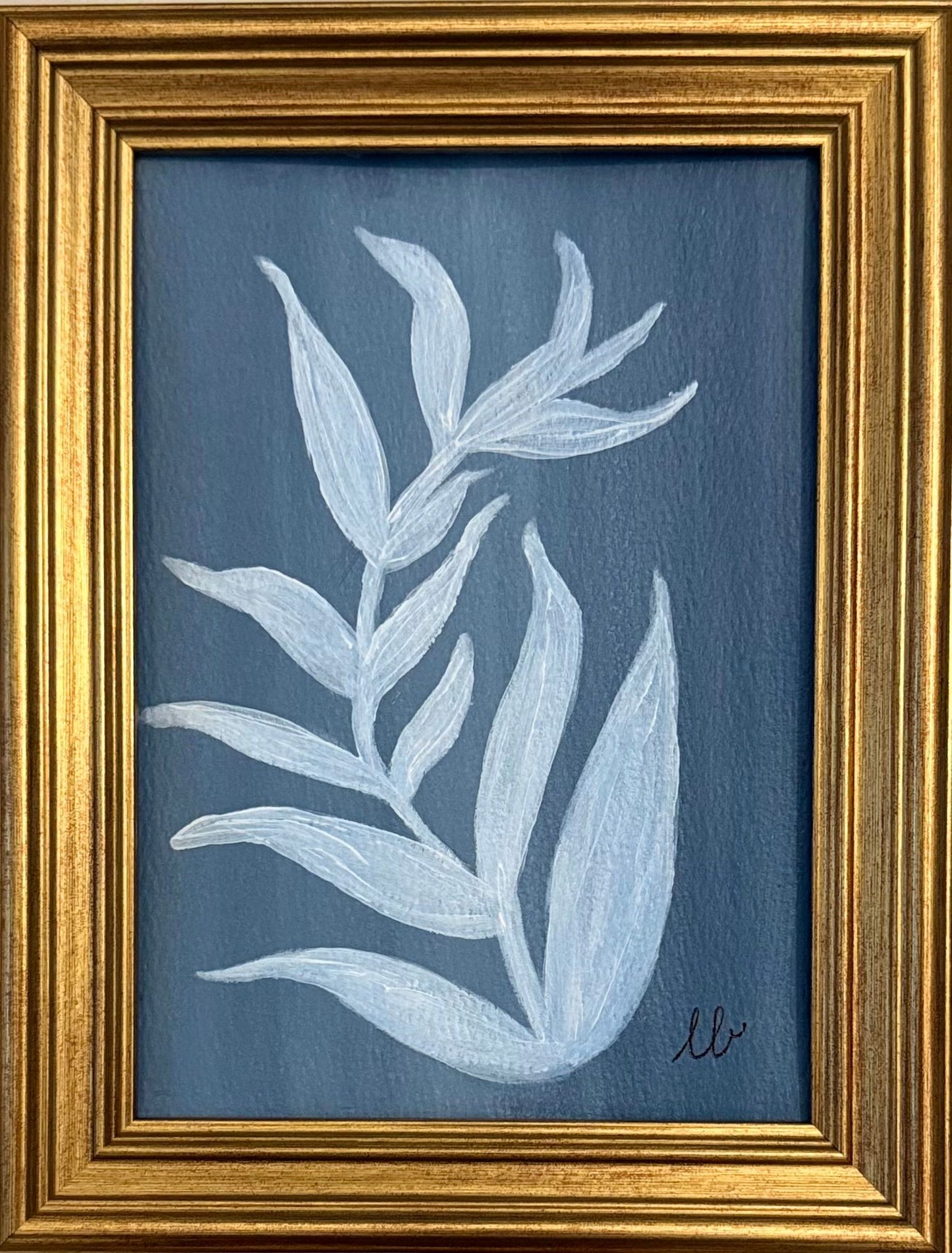 Joie de vivre i / Lori Bowen / 5x7 / Framed / Acrylic on Paper
