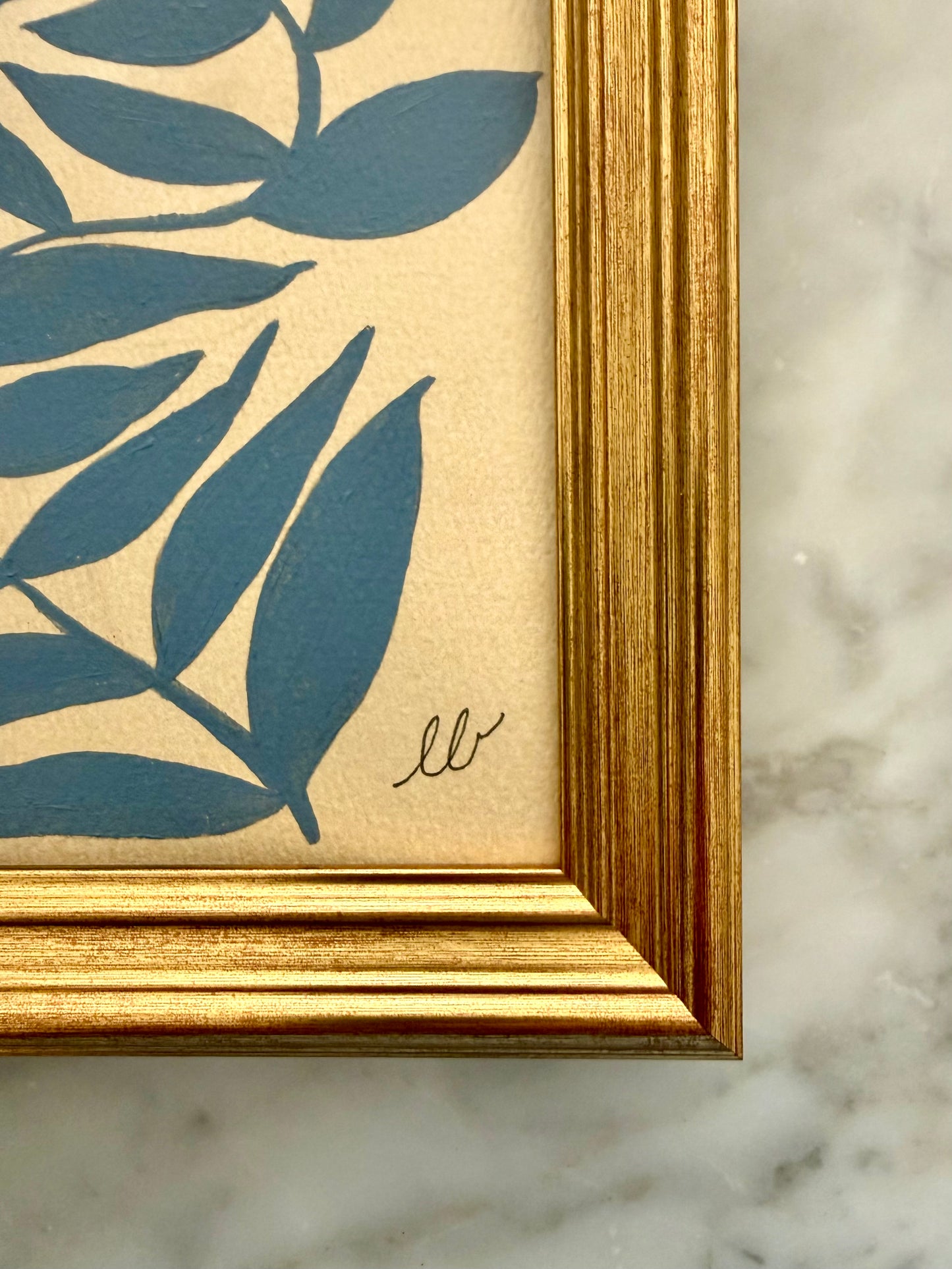 Joie de vivre iii / Lori Bowen / 5x7 / Framed / Acrylic on Paper