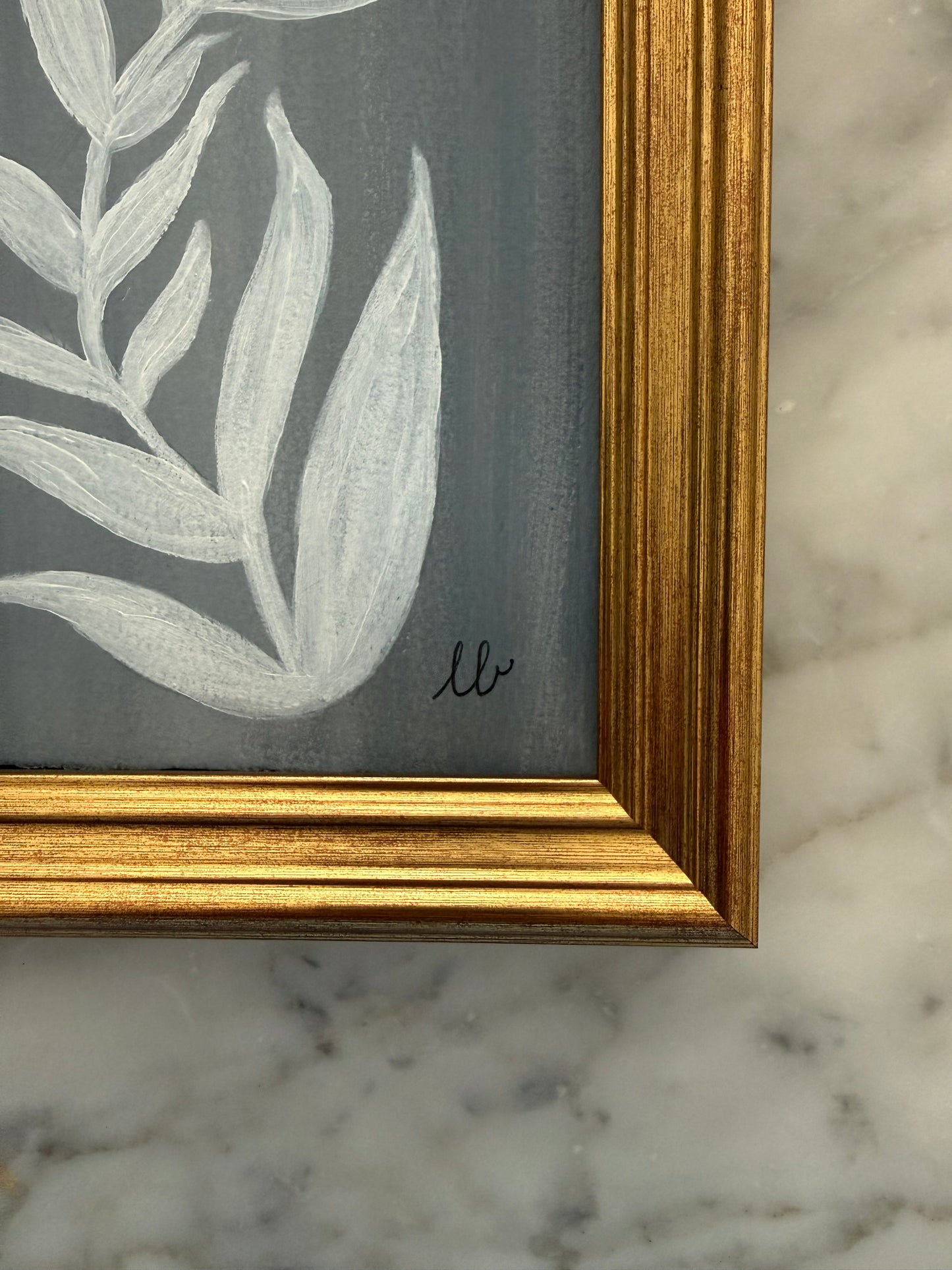 Joie de vivre i / Lori Bowen / 5x7 / Framed / Acrylic on Paper