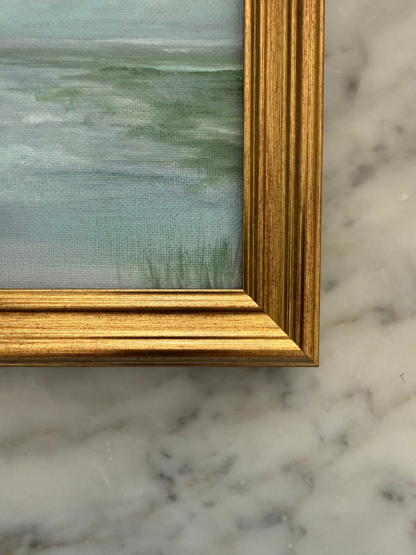 Morning Light / Lori Bowen / 5x7 / Framed / Acrylic & Oil on Panel