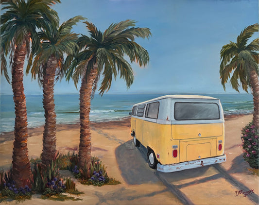 VW Beach Vibes / Dorothy Gail Scott / 16x20