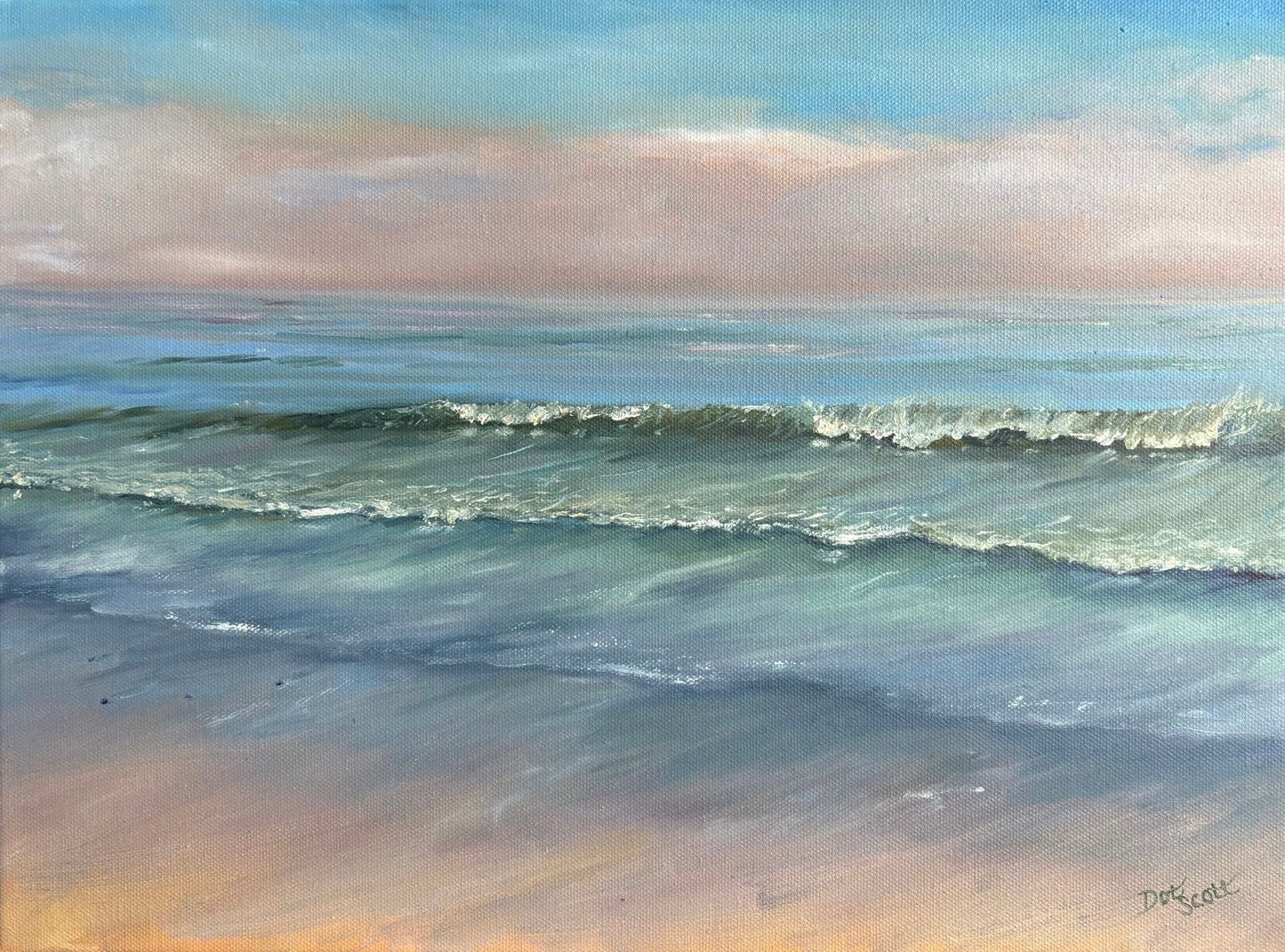 Coastal Foggy Morning / Dorothy Gail Scott / 12x16