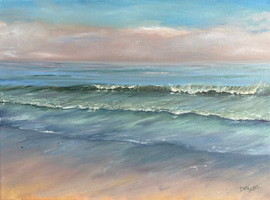 Coastal Foggy Morning / Dorothy Gail Scott / 12x16