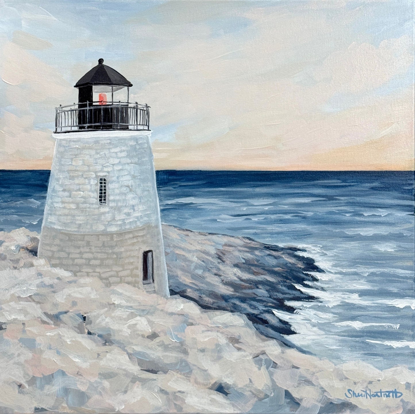 Castle Hill Lighthouse - by Sheri Hartnett