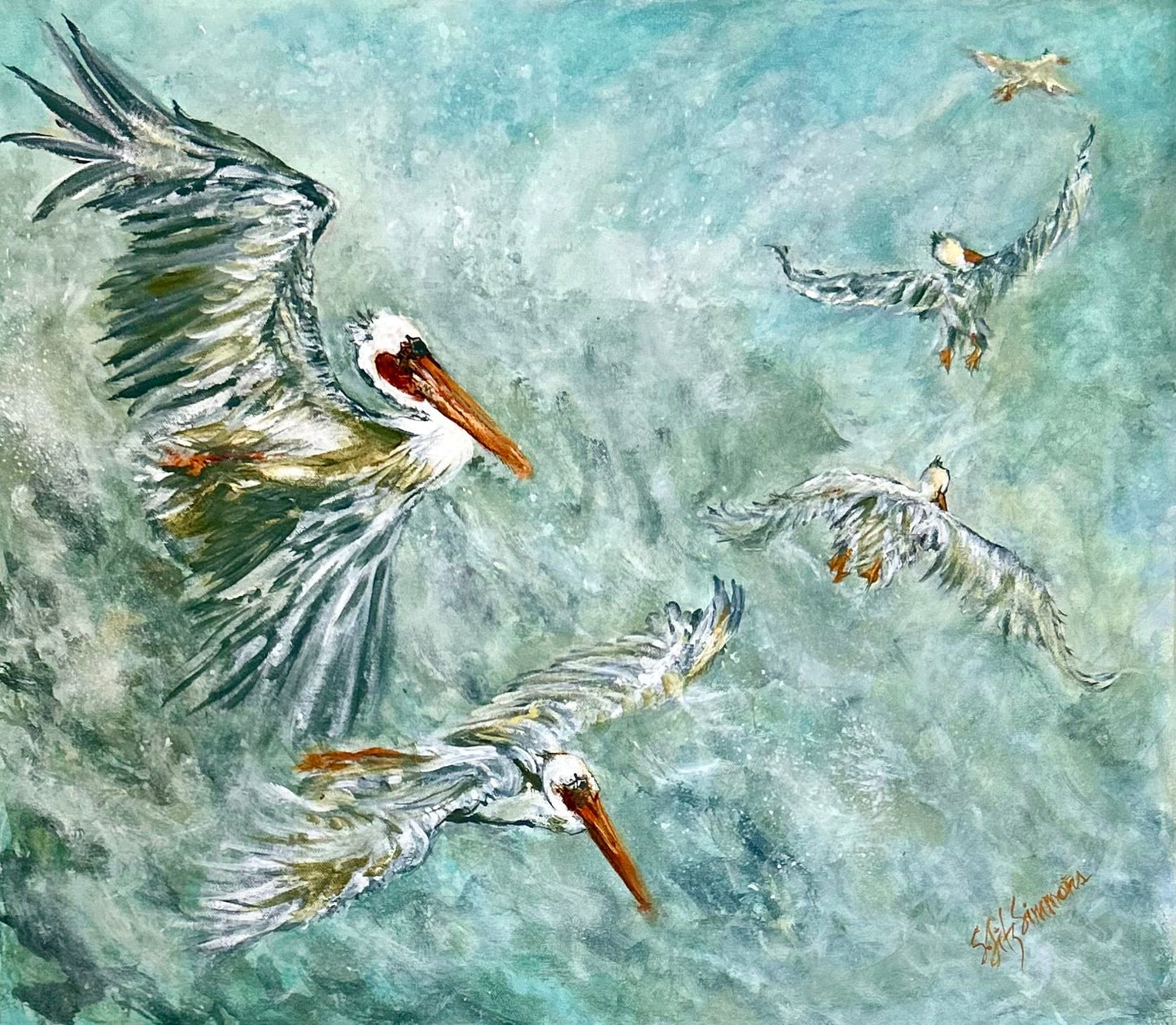 Breakfast Bayside - by Sandra FitzSimmons