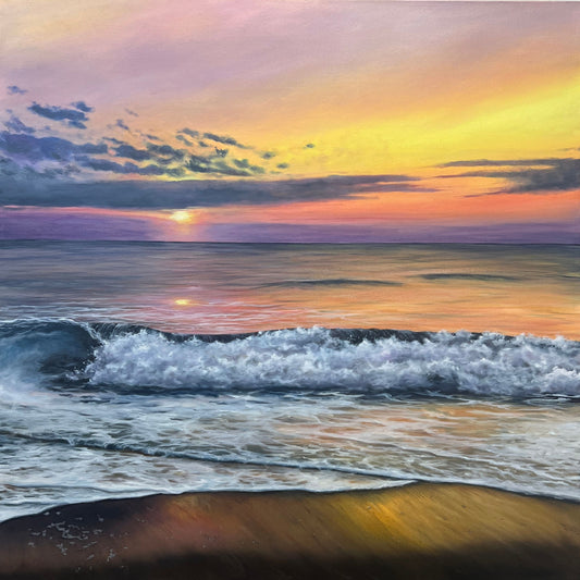 Rainbow Sunrise / Caitlin Accurso / 36x36