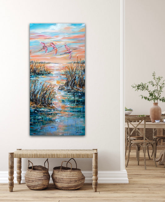 Taking Flight / Linda Olsen / 24x48