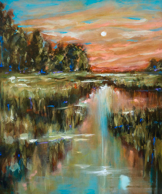 Evening Landscape / Linda Olsen / 24x30