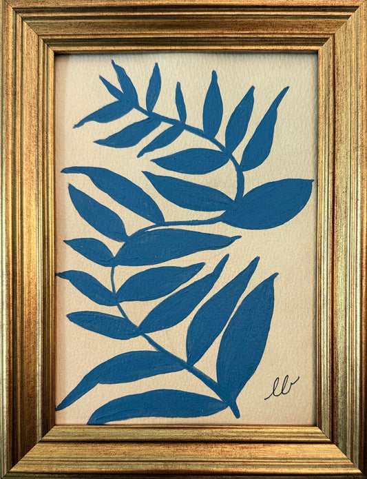 Joie de vivre iii / Lori Bowen / 5x7 / Framed / Acrylic on Paper