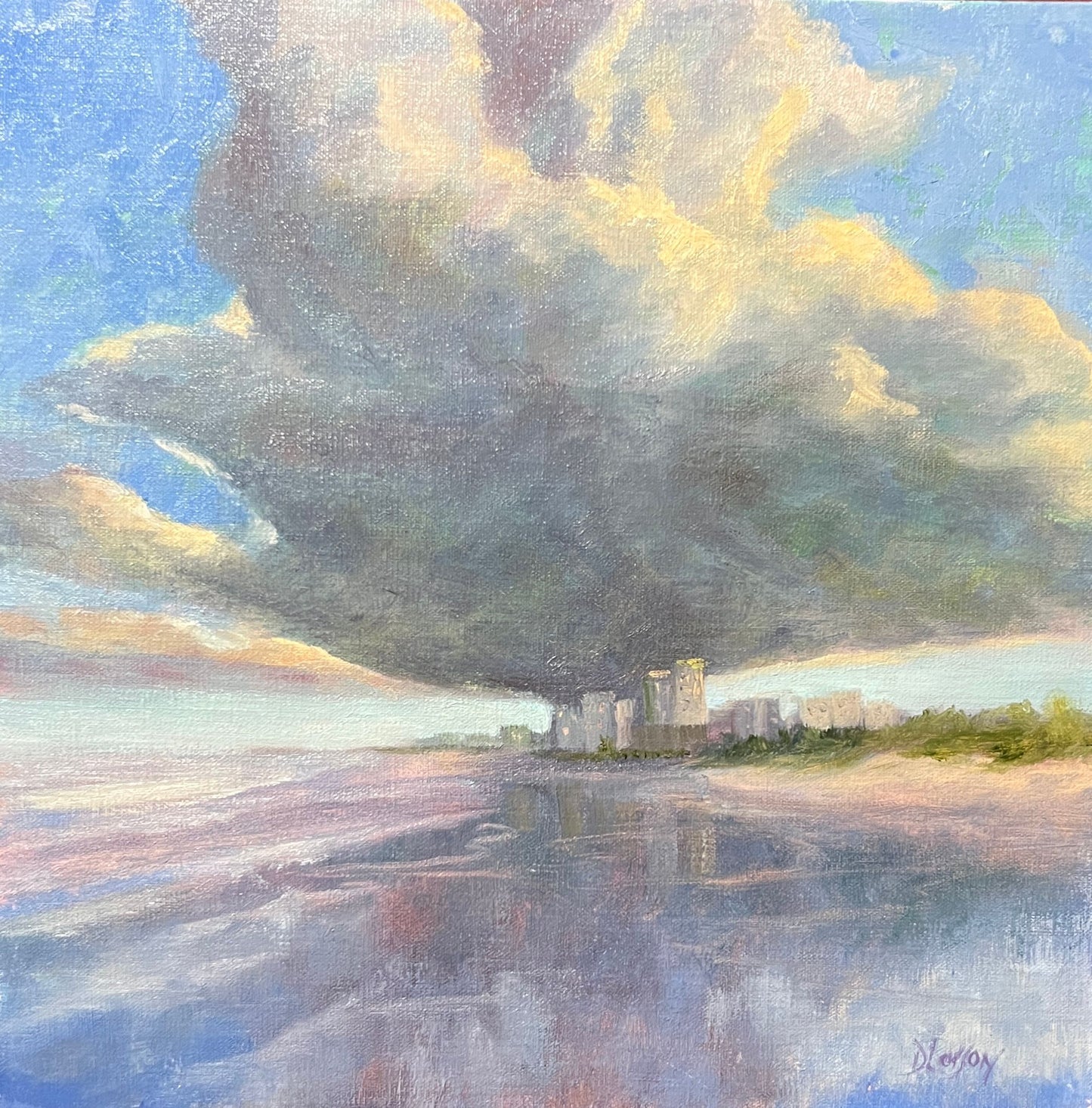 Low Tide - by Diane Larson