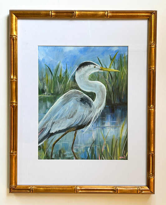 Reflections / Melissa Lawrence / 8x10 / Framed / Acrylic on Paper