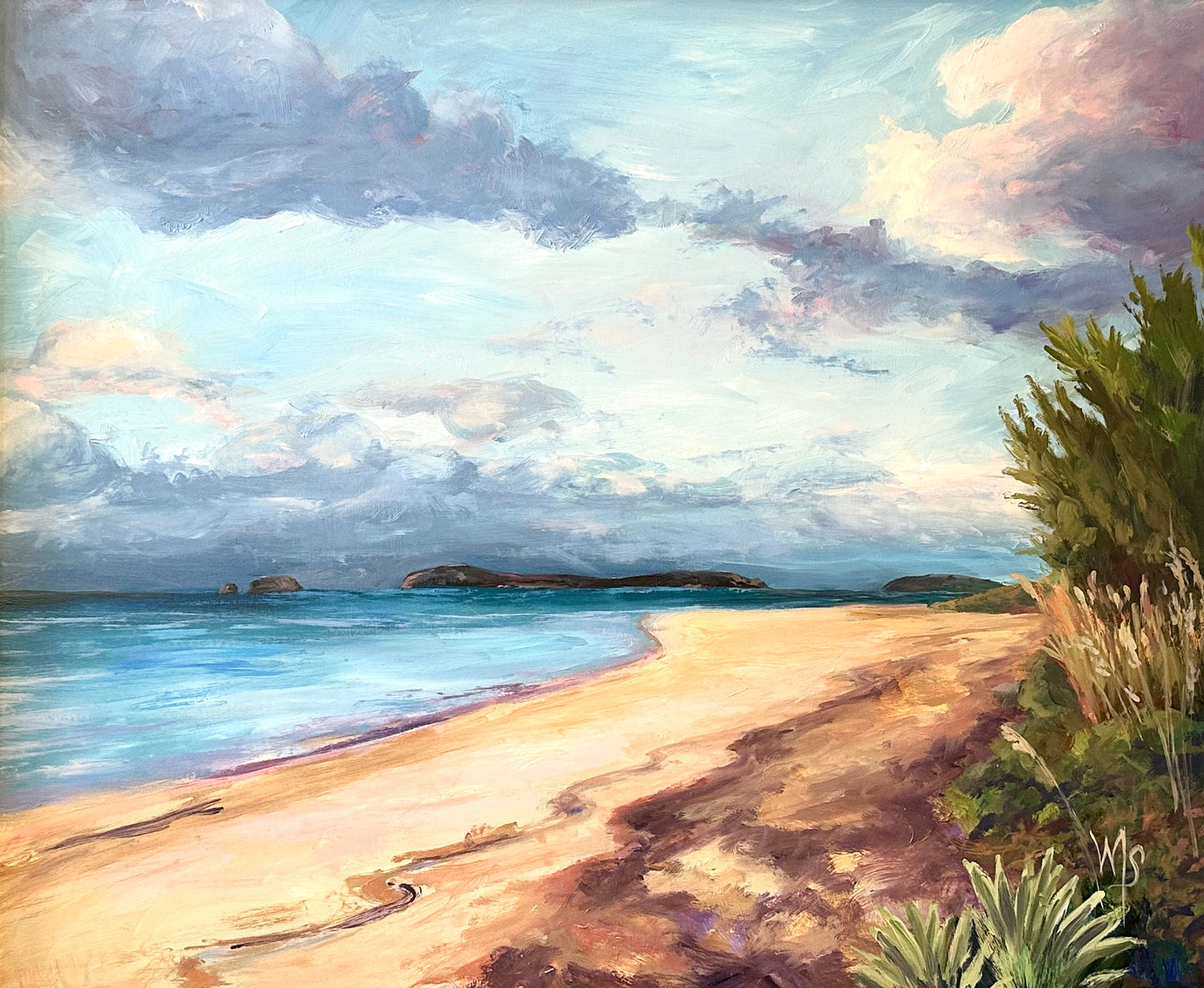 The Sea Grew Calm - by Wendy Stoudt