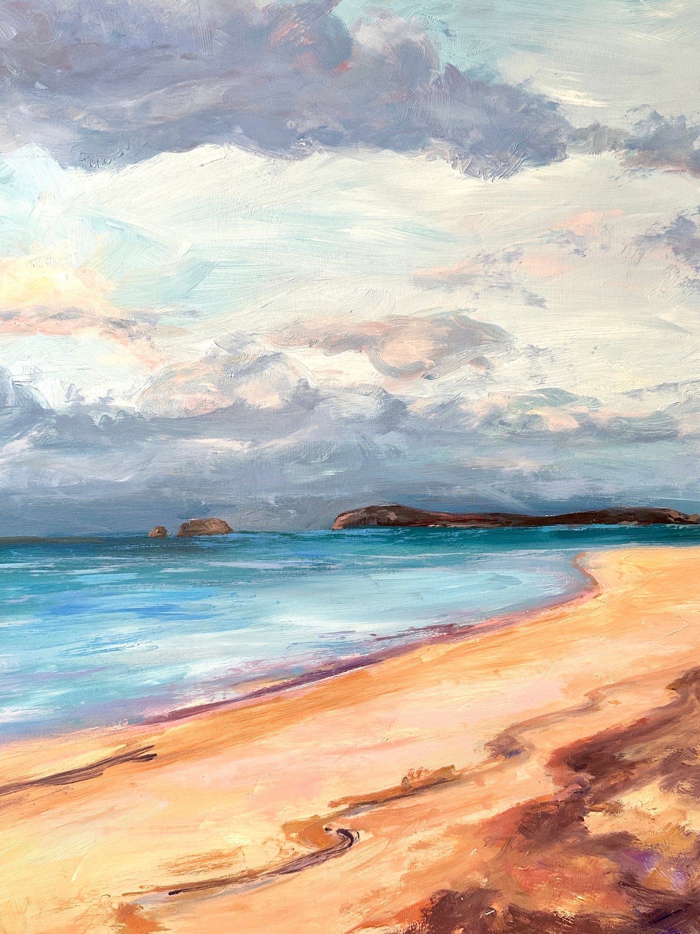 The Sea Grew Calm - by Wendy Stoudt