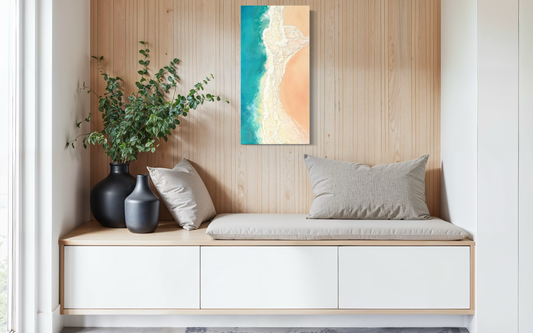 Waimanalo Shoreline / Becky Bennett / 10x20