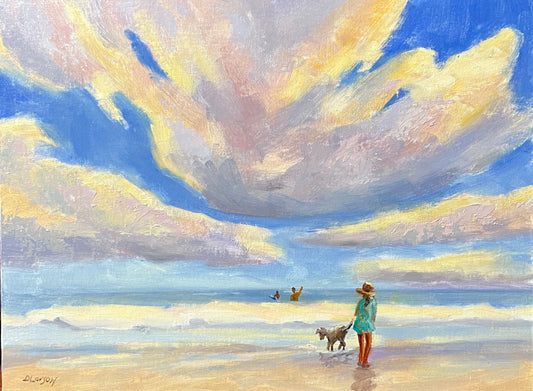 Surf Playtime - by Diane Larson