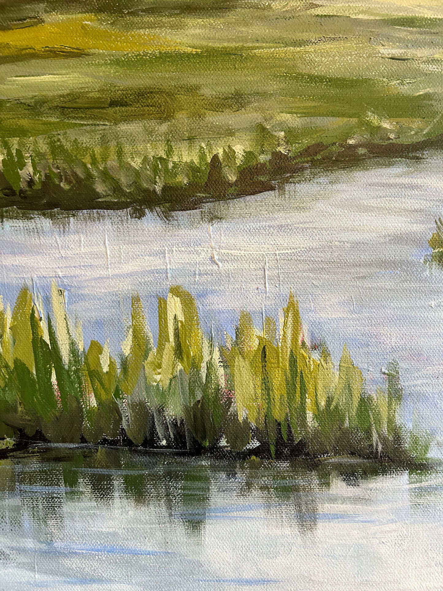 Wandering / Melissa Lawrence / 36x36 / Acrylic on Canvas