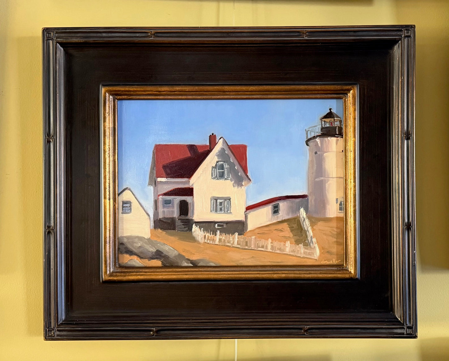 Nubble in Winter - by Debbie Mueller