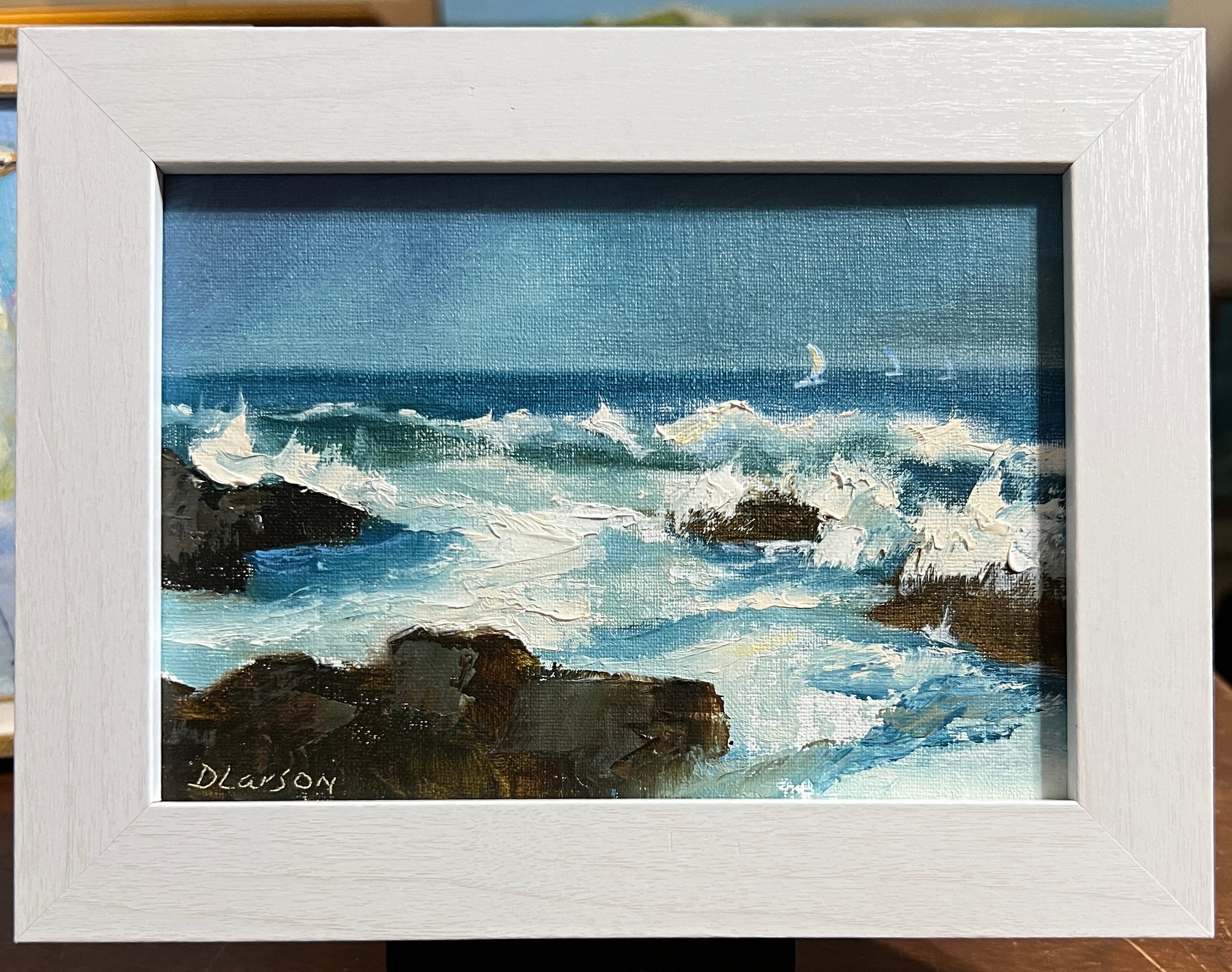 絵画 Sea side Southbound - by Diane Larson – The Green Room at 831