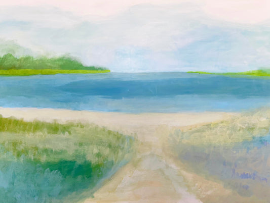 Beach Path / Lisa Hirten / 30x40 / Framed