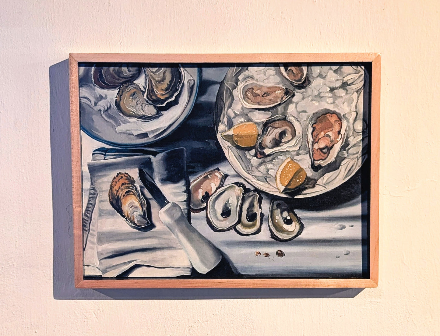 Oyster Still Life (Christmas Eve) - by Bryan Gorski